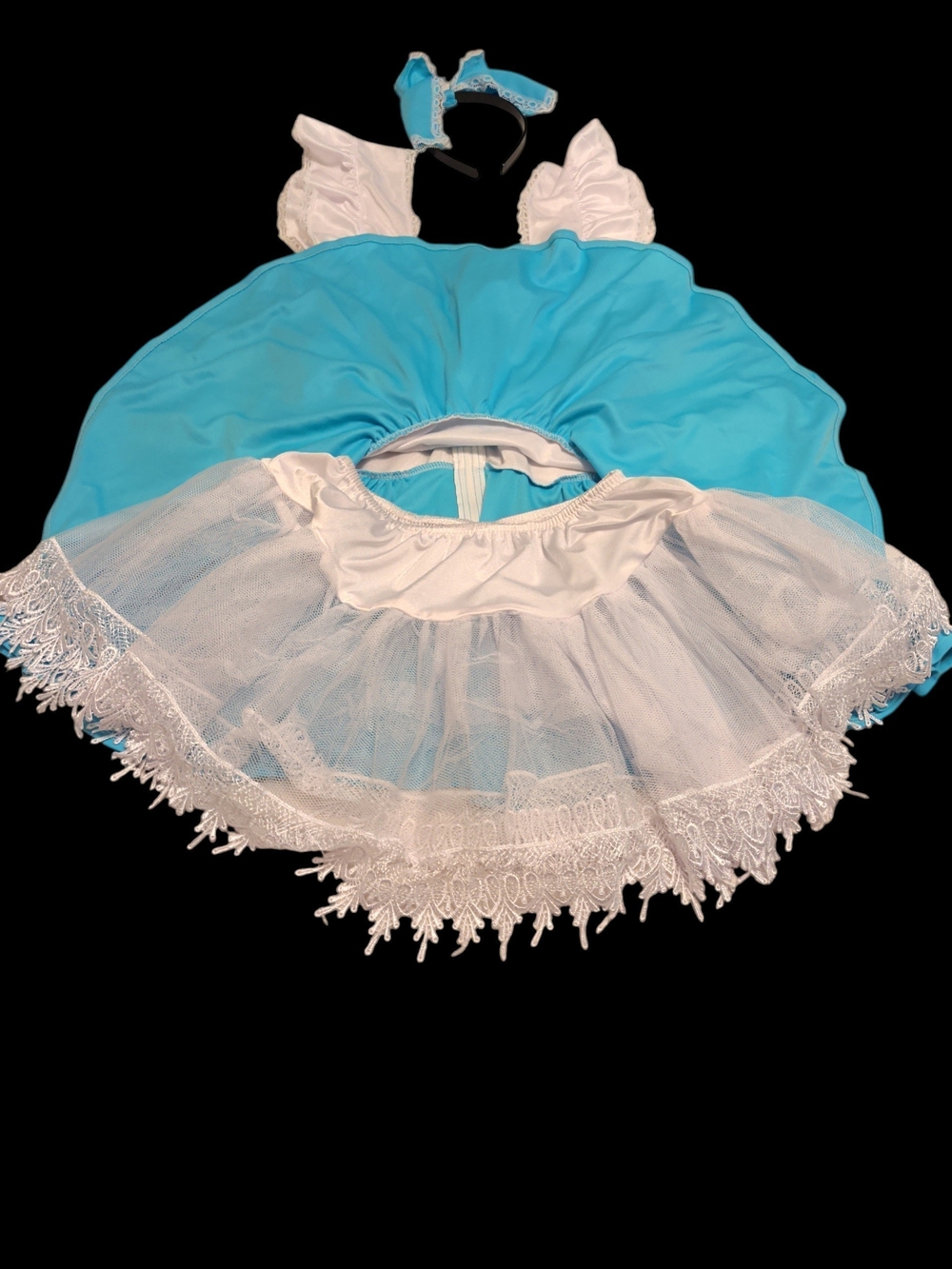 New W/Out Tags Leg Avenue Alice In Wonderland Costume Size L - Picture 3 of 9